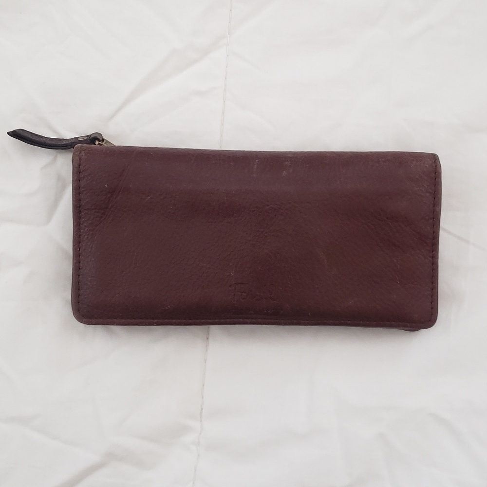 Leather Fossil wallet